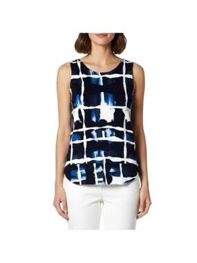 ST. JOHN Yellow Label Jersey Knit Rayon Spandex Sleeveless Tank NWOT US SZ M